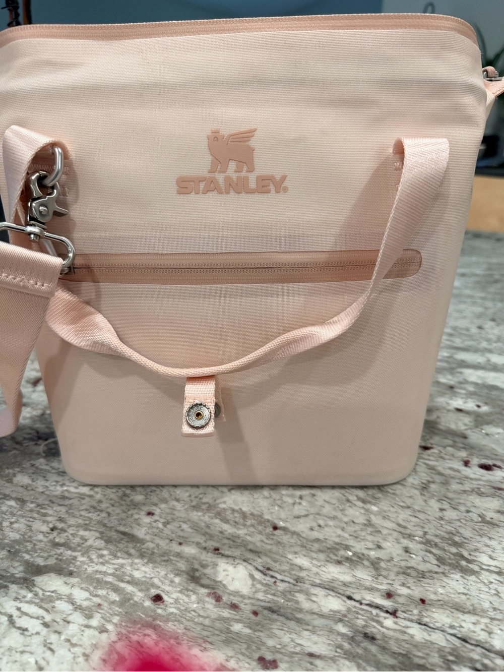 Stanley Pale Pink Tote with Removable Strap - Picture 2 of 5